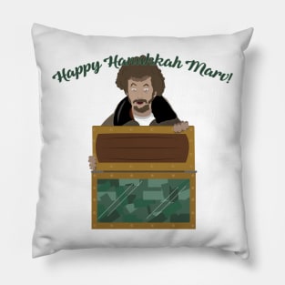 Happy Hanukkah Marv Pillow