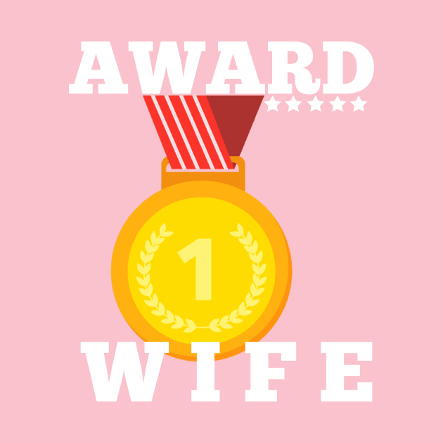 Award Trophy Best wife i love my wife gift by Flipodesigner