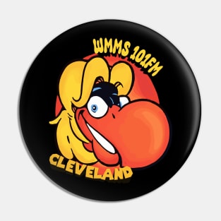 vintage wmms radio 101 fm cleveland Pin