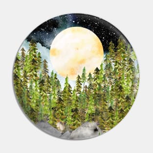 Full Moon Pin