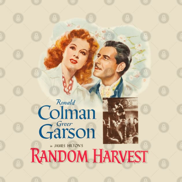 Random Harvest Movie Poster by MovieFunTime