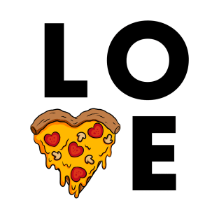 A Slice of Love for Pizzalovers T-Shirt