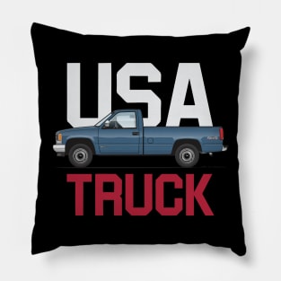 USA Truck 1 LWB Blue Pillow