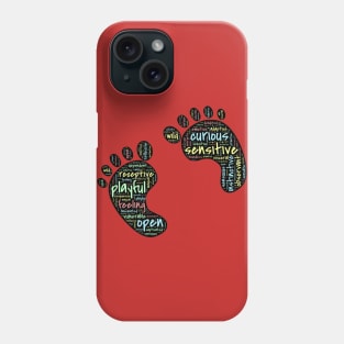 Playful feet Phone Case