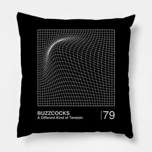 A Different Kind Of Tension / Original Minimalist Graphic Fan Artwork Pillow