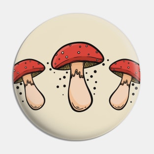 Shroom Doodle Pin