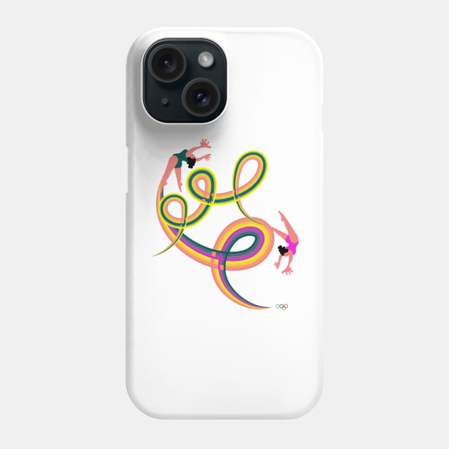 Fantastic gymnastics Phone Case by juliechicago