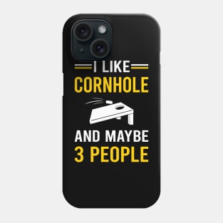 3 People Cornhole Phone Case