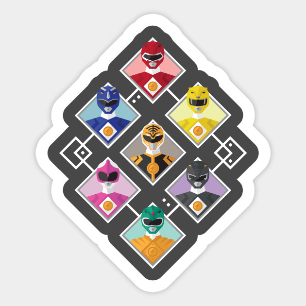 Power Rangers Sticker Chart