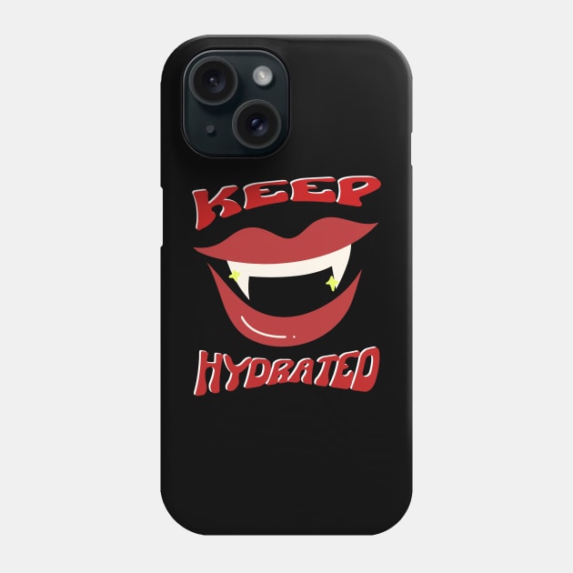 Funny Creepy Vampire Phone Case by ChasingTees