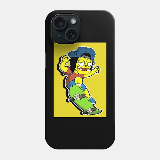 kick flip Phone Case by antonimus