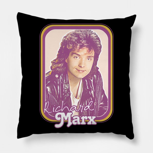 Richard Marx \ 80s Retro / Pop Music Fan Design Pillow by DankFutura