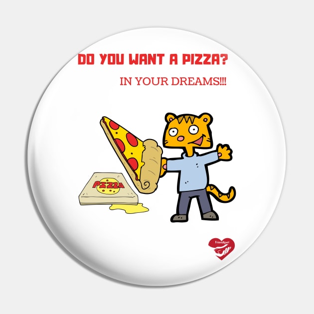 Pizza Cat Addicted Pin by Friendipets