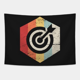 Retro Vintage Bow & Arrow Target Tapestry