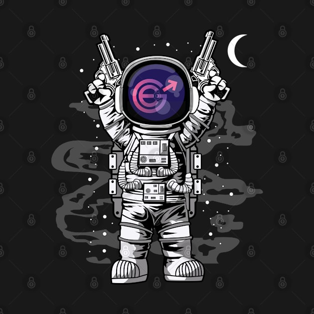 Astronaut Evergrow Crypto EGC Coin To The Moon Crypto Token Cryptocurrency Wallet Birthday Gift For Men Women Kids by Thingking About