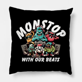 Monstop Hiphop Party Pillow