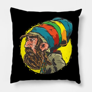 Rastaman Head Pillow