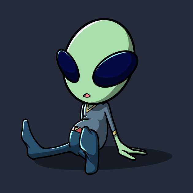 Kid Alien by richardsimpsonart