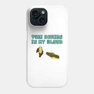 Hungry Crocodrian - Crocodile with Durian blood type ! Phone Case