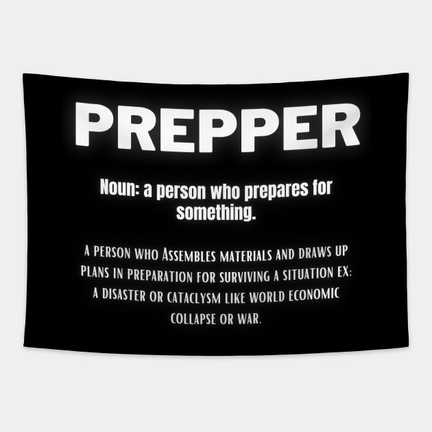 Prepper Tapestry by Bazzar Designs