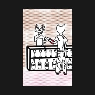 New scene from Cats on the weekend aka cat bar T-Shirt