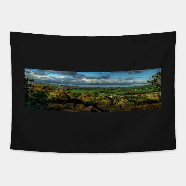 Tynedale Panoramic View Tapestry by axp7884