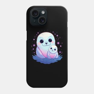 Harp Seal Fathers Day Phone Case