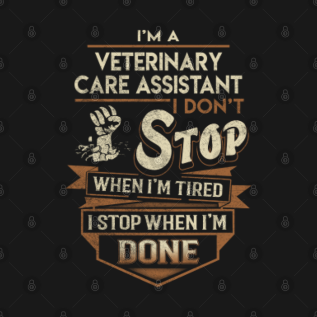 vet assistant t shirts