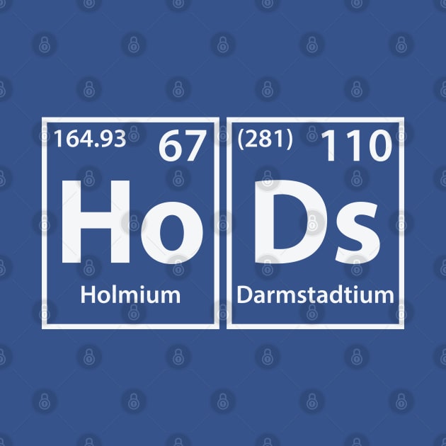 Hods (Ho-Ds) Periodic Elements Spelling by cerebrands