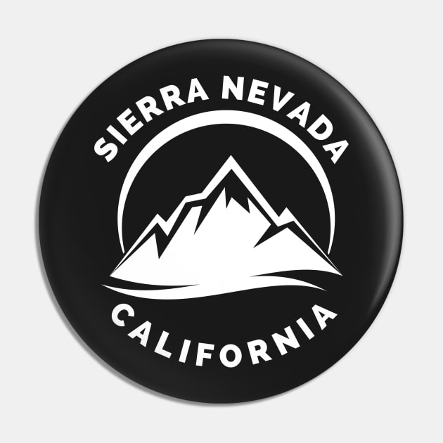 Sierra Nevada California - Sierra Nevada Ski Snowboard Mountain California Yosemite Travel Pin by Famgift