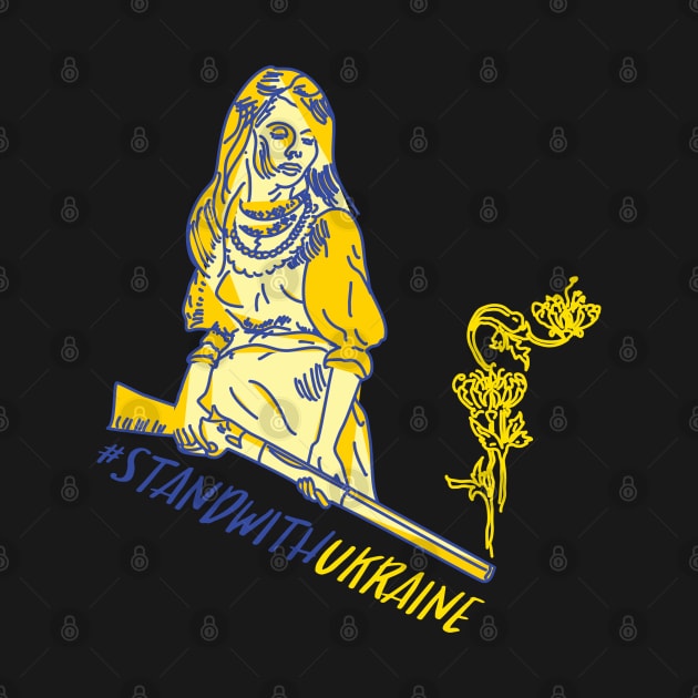 Stand With Ukraine! - Lesya Ukrainka by loskotno