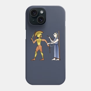 Hector and Andromache Phone Case