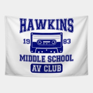 Hawkins AV Club Tapestry