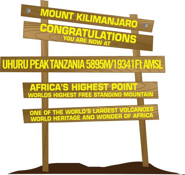 Mt. Kilimanjaro Kids T-Shirt by abbyhikeshop