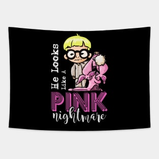 christmas story Like A Pink Nightmare Tapestry