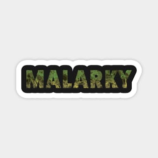 Marble Malarky Green Yellow Magnet