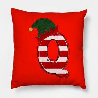 Letter Q (Christmas Alphabet) Pillow