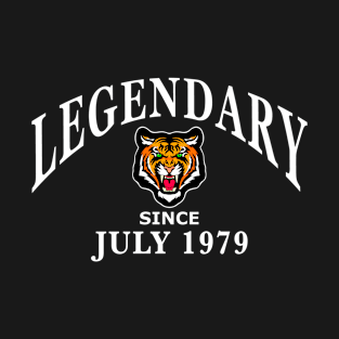 Legendary since July 1979 birthday gift idea T-Shirt