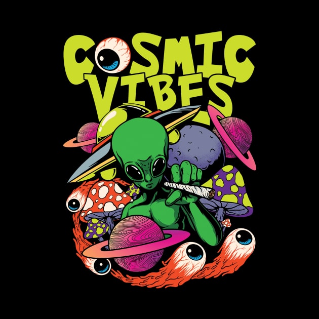 Alien Cosmic Vibes by AviFlava