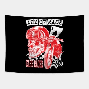 Cafe Racer - Ace of Race Tapestry