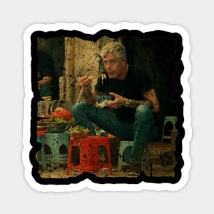 Anthony Bourdain - VINTAGE Magnet