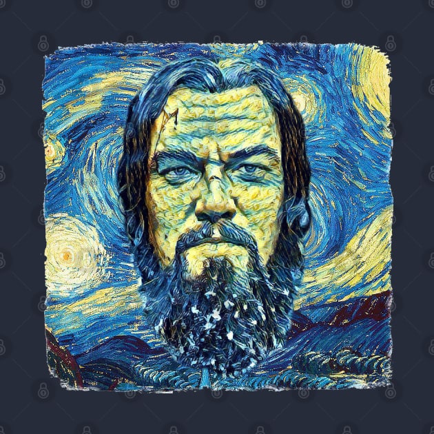 Huge Glass The Revenant Movie Van Gogh Style by todos