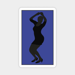 Dancing Girl Magnet