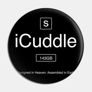 iCuddle iPhone Lover Pin