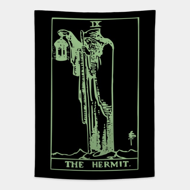The hermit tarot tapestry sales