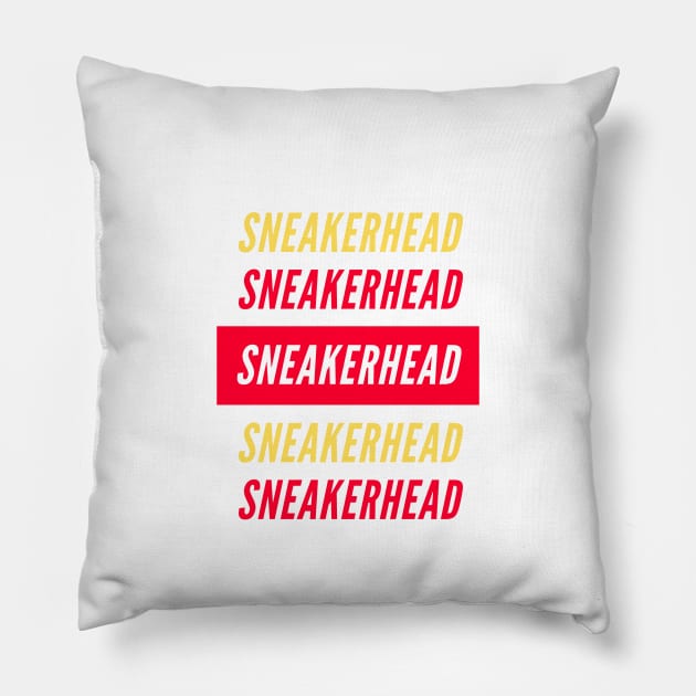 Sneakerhead Pillow by SunCity Ave.