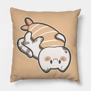 neko sushi Pillow