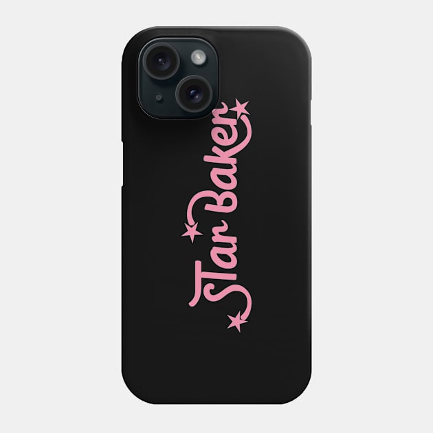 pink star baker Phone Case by shimodesign