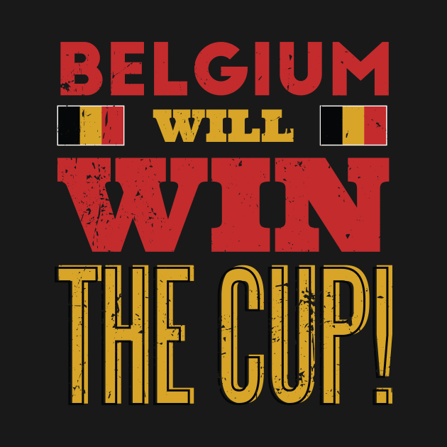 Belgium Will Win the Cup by SLAG_Creative