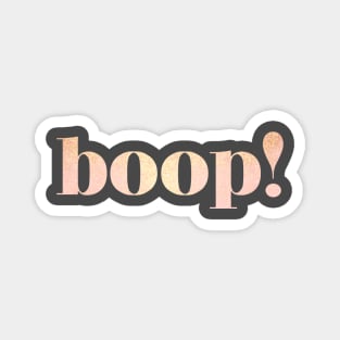 Boop! Magnet